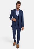Delft Blue Bamboo Ellis Jacket - SARTORO