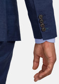 Delft Blue Bamboo Ellis Suit - SARTORO