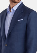 Delft Blue Bamboo Ellis Suit - SARTORO