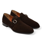  Tobacco Velvet Brown Suede - SARTORO384
