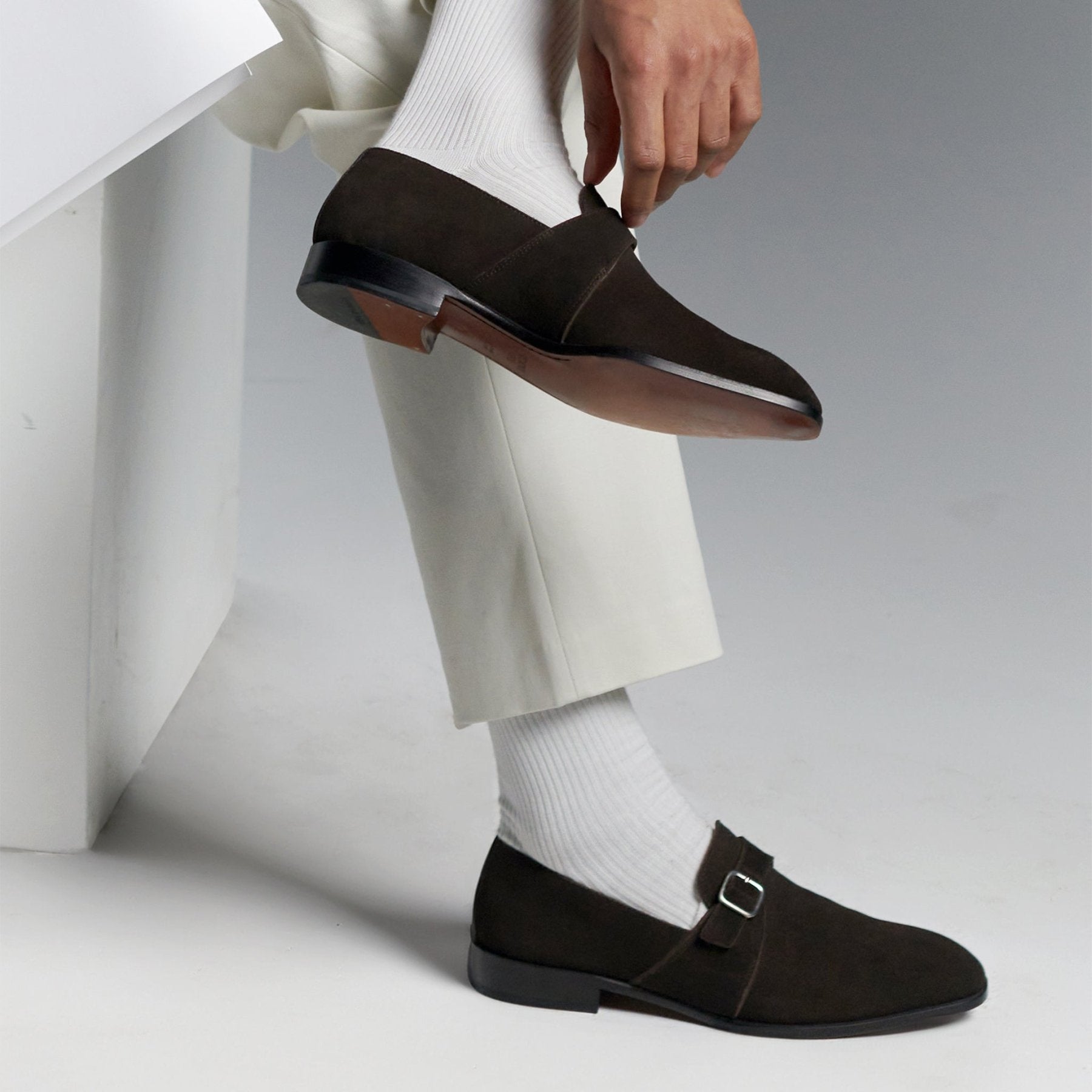  Tobacco Velvet Brown Suede