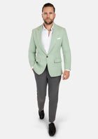 Eldridge Fern Green Linen Jacket - SARTORO166