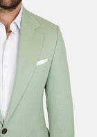 Eldridge Fern Green Linen Suit - SARTORO19