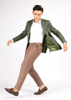 Eldridge Juniper Green Linen Jacket - SARTORO49