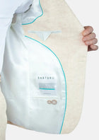 Eldridge Sand Linen Jacket - SARTORO22