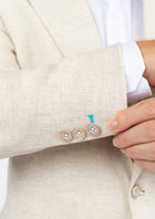 Eldridge Sand Linen Suit - SARTORO598