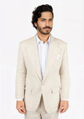 Eldridge Sand Linen Suit - SARTORO