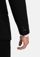 Ellis Black Linen Blend Suit - SARTORO434