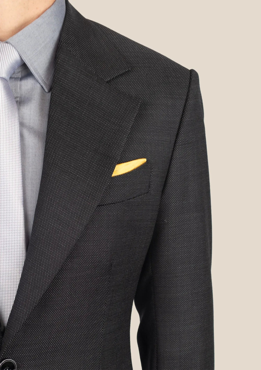 Ellis Black Pindot Suit - SARTORO