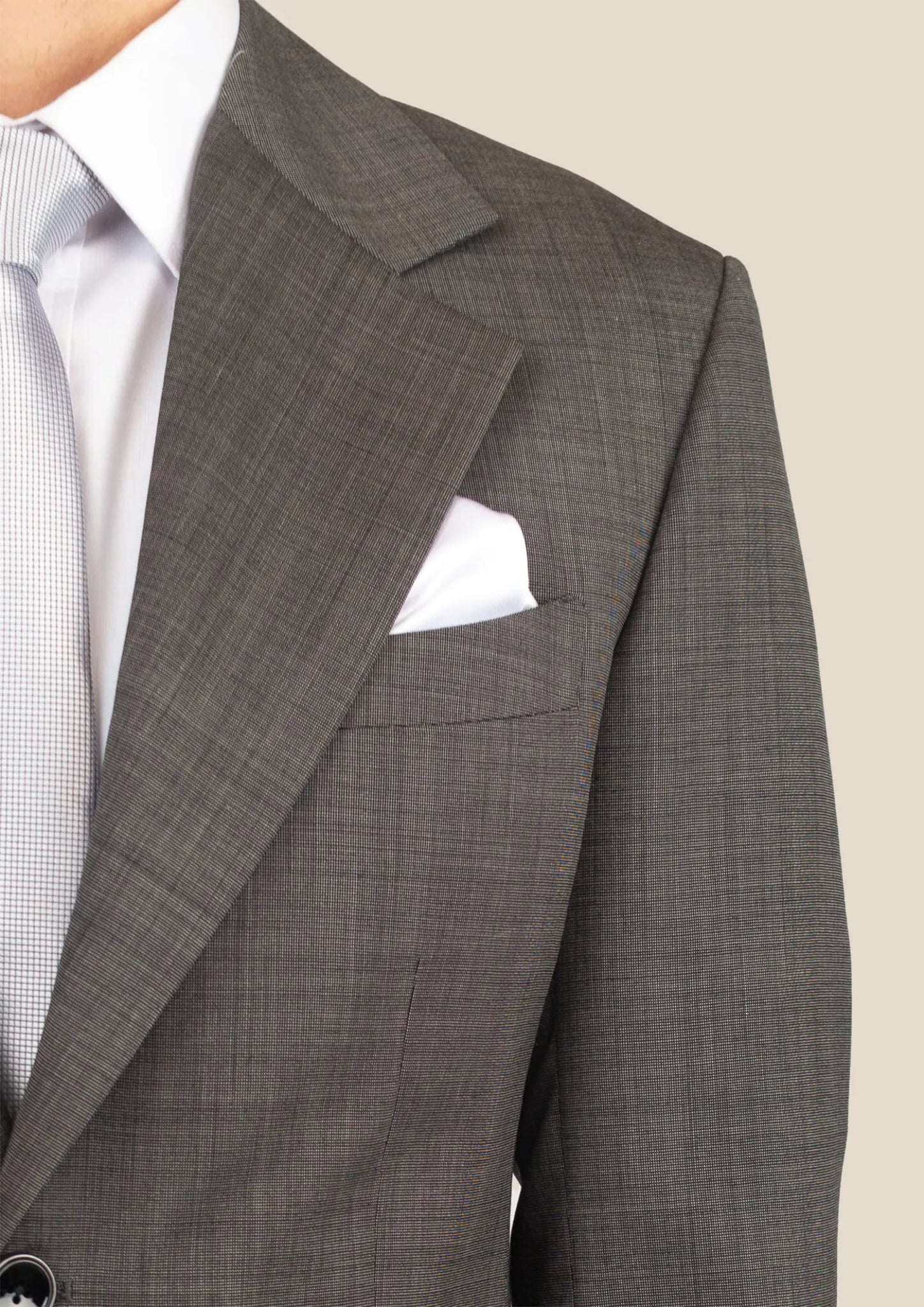 Ellis Carbon Grey Pindot Jacket