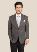 Ellis Carbon Grey Pindot Jacket - SARTORO