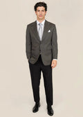 Ellis Carbon Grey Pindot Jacket - SARTORO