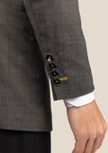 Ellis Carbon Grey Pindot Jacket - SARTORO