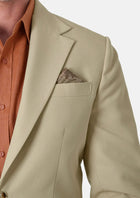 Ellis Dune Beige Cotton Suit - SARTORO995