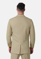Ellis Dune Beige Cotton Suit - SARTORO691