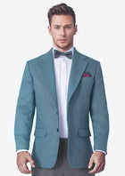 Ellis Koi Blue Linen Jacket - SARTORO84