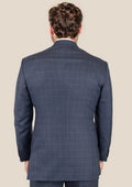 Ellis Twilight Blue Plaid Suit - SARTORO