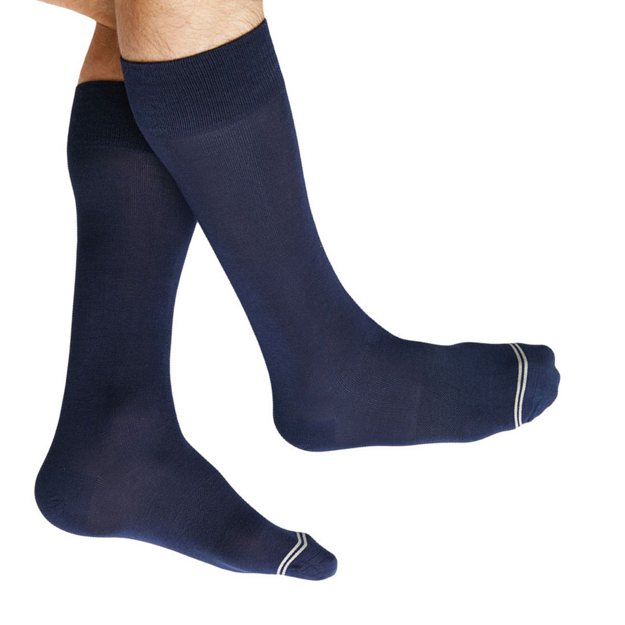 Elton 3-Pack - Navy Dress Socks719