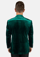 Emerald Green Velvet Tuxedo - SARTORO388