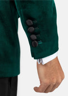 Emerald Green Velvet Tuxedo - SARTORO11