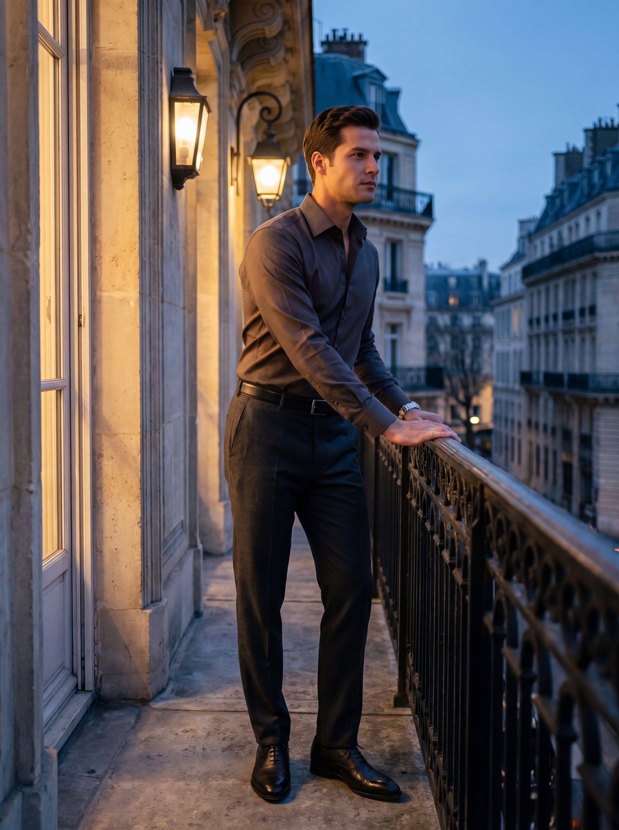 espresso-dobby-dot-shirt-haussmann-facade471