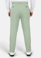Fern Green Linen Pants - SARTORO851