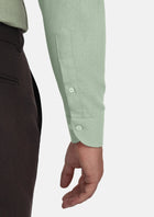 Fern Green Linen Shirt - SARTORO478