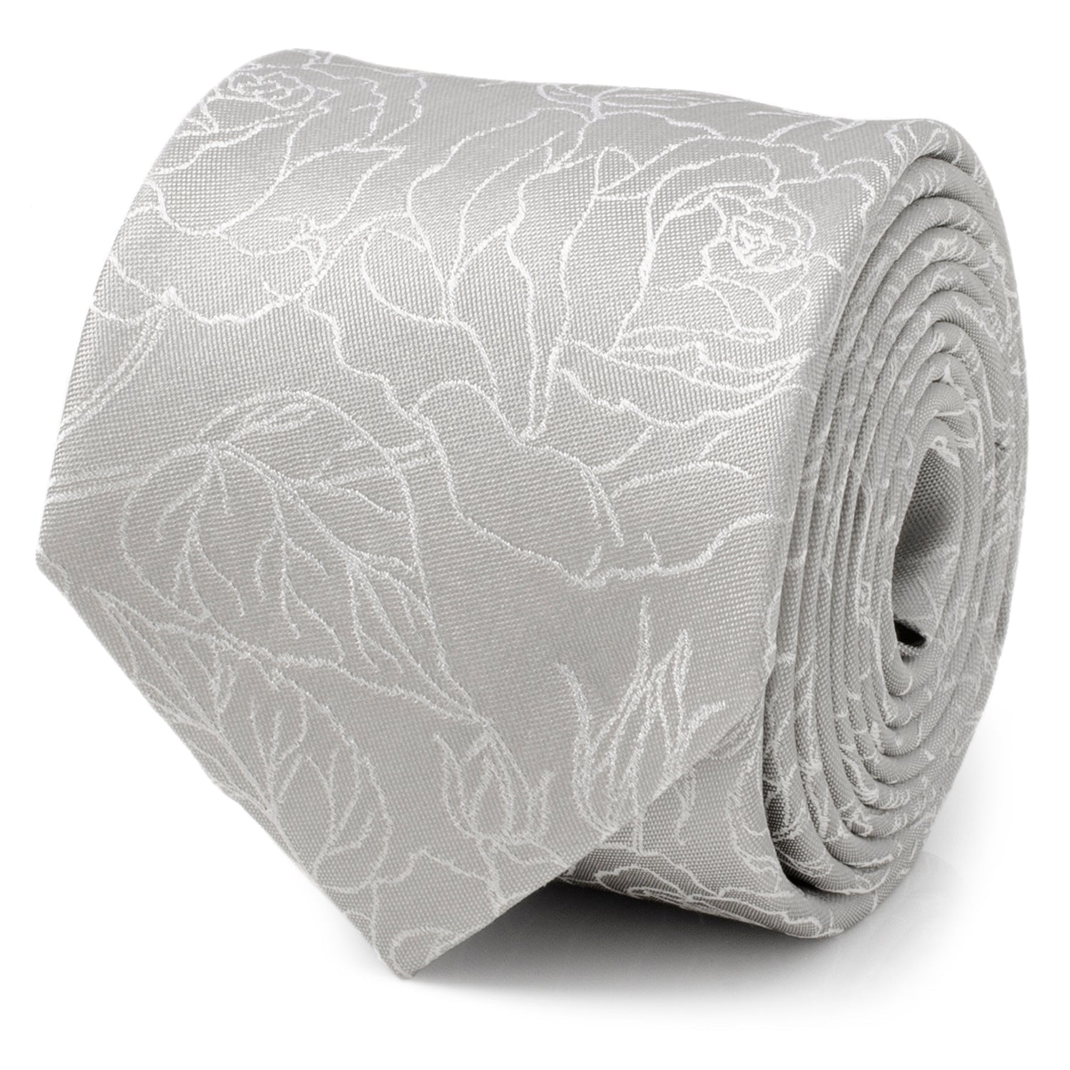 Floral Gray Men's Tie581