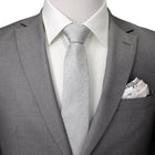Floral Gray Men's Tie - SARTORO784