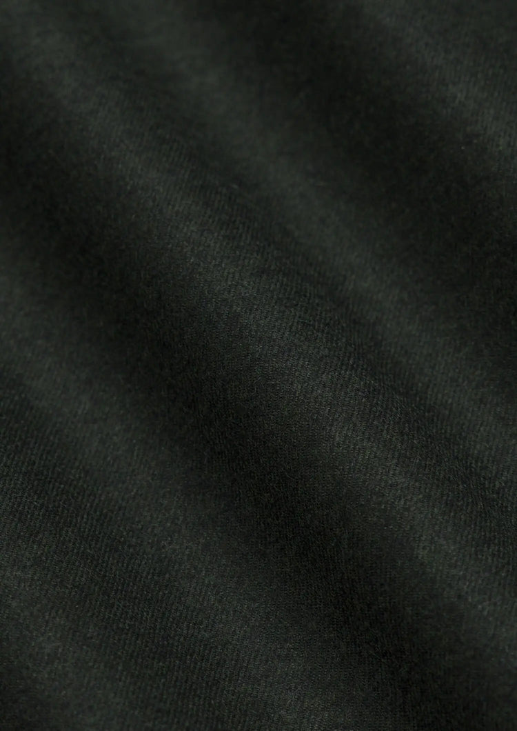 Forest Green Flannel Vest - SARTORO77