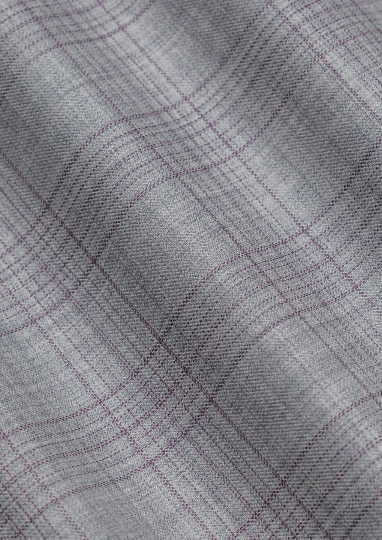 French Gray Checked Vest - SARTORO