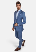 Fresno Blue Bryant Suit - SARTORO334