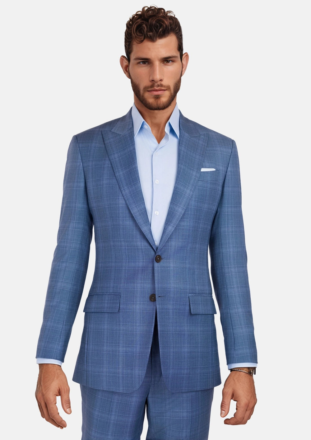 Fresno Blue Bryant Suit186