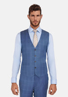 Fresno Blue Vest - SARTORO586
