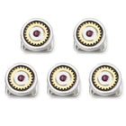 Gear Amethyst Stone 5-Studs - SARTORO545