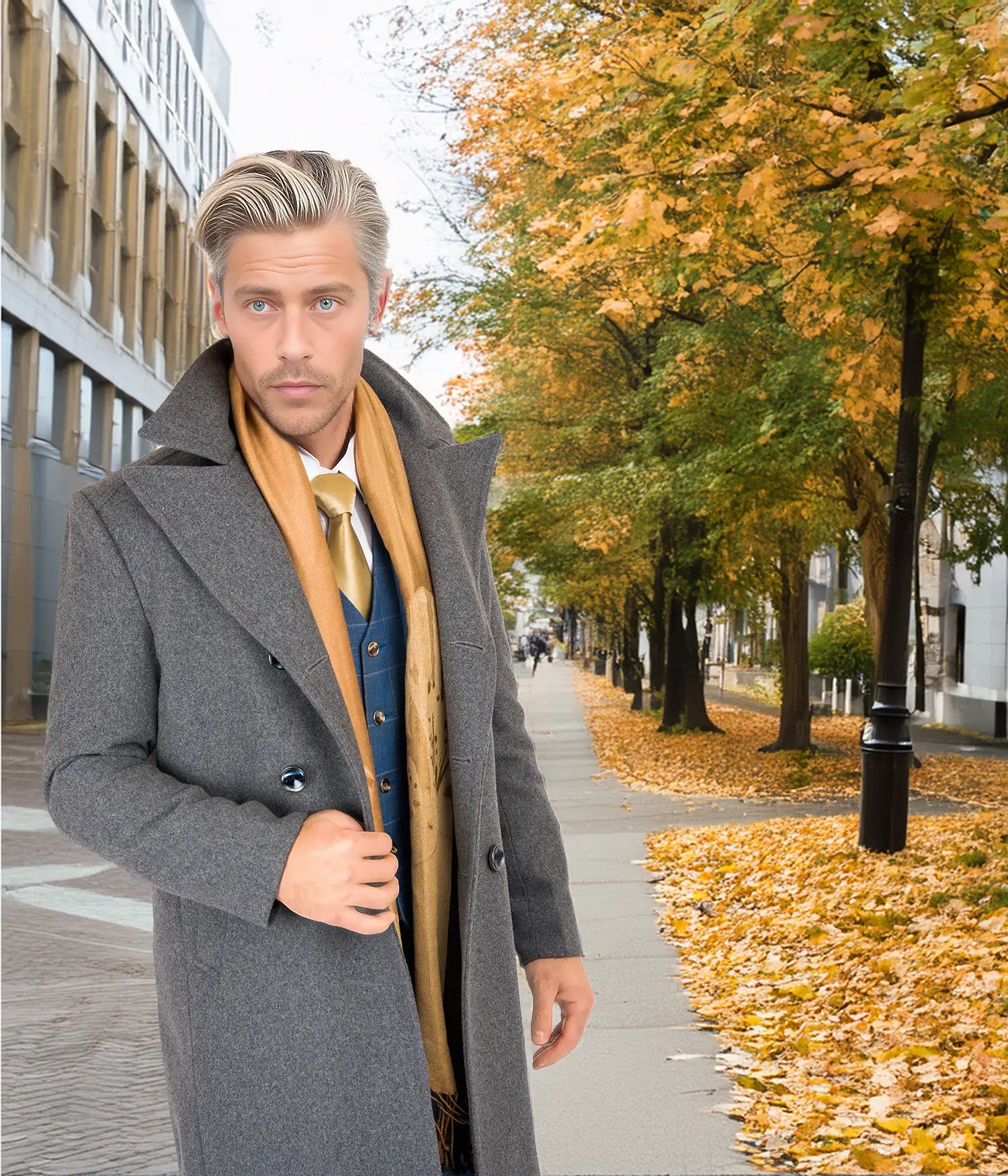 Black Wool Peacoat SARTORO Custom Made Men s Wool Coats