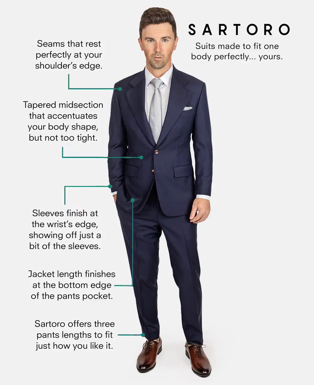 sartoro custom fit suit