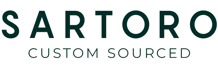 sartoro custom sourced logo