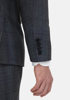 Graphite Grey Prince Of Wales Suit - SARTORO442