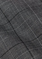 Graphite Grey Prince Of Wales Vest - SARTORO534