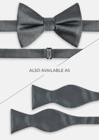 Graphite Grey Tie - SARTORO151
