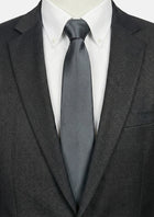 Graphite Grey Tie - SARTORO788