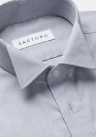 Grey Bamboo Tuxedo Shirt - SARTORO452
