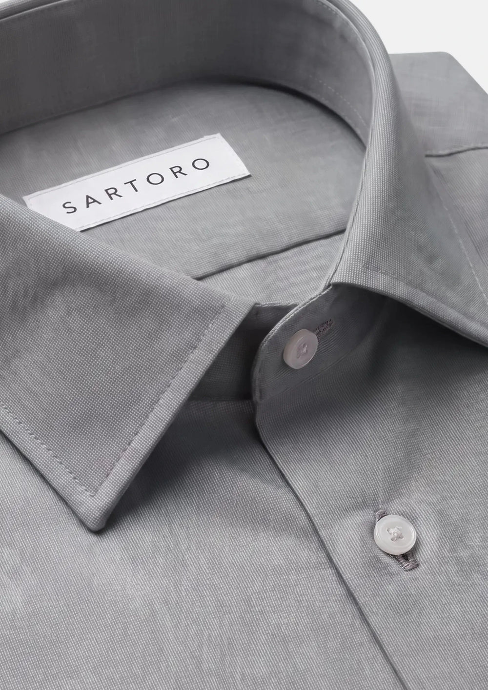 Grey Egyptian Cotton Shirt808