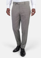 Grey Houndstooth Pants - SARTORO327