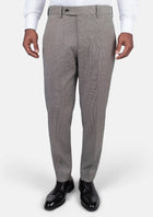 Grey Houndstooth Pants - SARTORO624