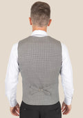 Grey Houndstooth Vest - SARTORO