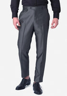 Grey Microcheck Pants - SARTORO15