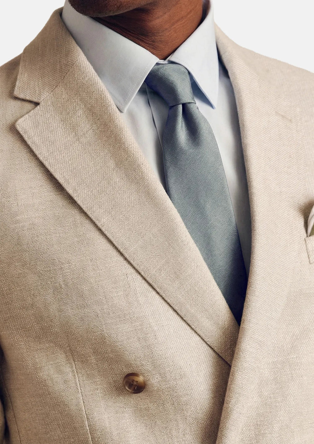 Light Grey Satin Tie79
