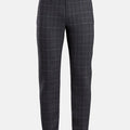 Grey Two - Tone Plaid Pants - SARTORO